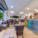 Rénovation d’un restaurant à Talence (33) - entrée espace restauration