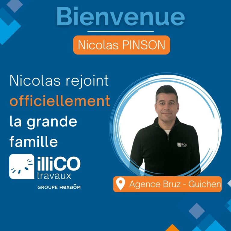 Bienvenue à Nicolas Pinson, nouveau responsable d’agence en Ille-et-Vilaine (35)