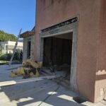 Rénovation de maison à L’Isle-sur-la-Sorgue (84) - ouverture extérieure