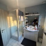 Rénovation salle de bain à Adamswiller - meuble vasque et douche avant travaux