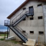 Rénovation de maison à Villages du Lac de Paladru (38) - nouvel escalier