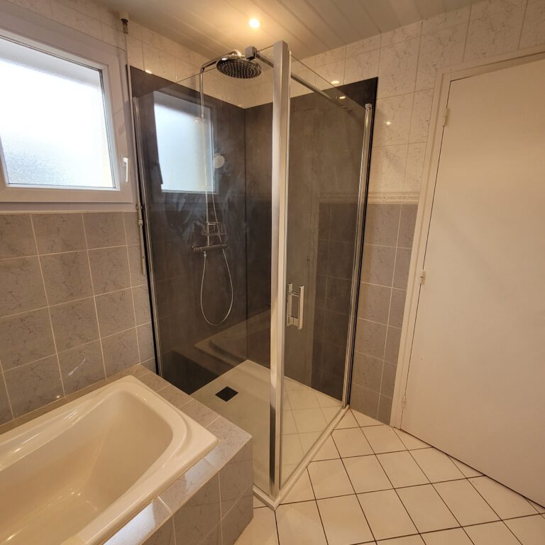 Rénovation partielle d’une salle de bain à Cholet (49)