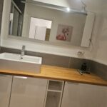 Rénovation de salle de bain dans un appartement à Lille (59) - meuble vasque