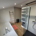 Rénovation de salle de bain à Cholet (49) - douche rénovée