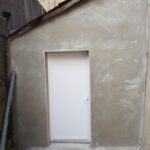 Rénovation d’un mur de maison à Sèvremoine (49) - vue extérieure