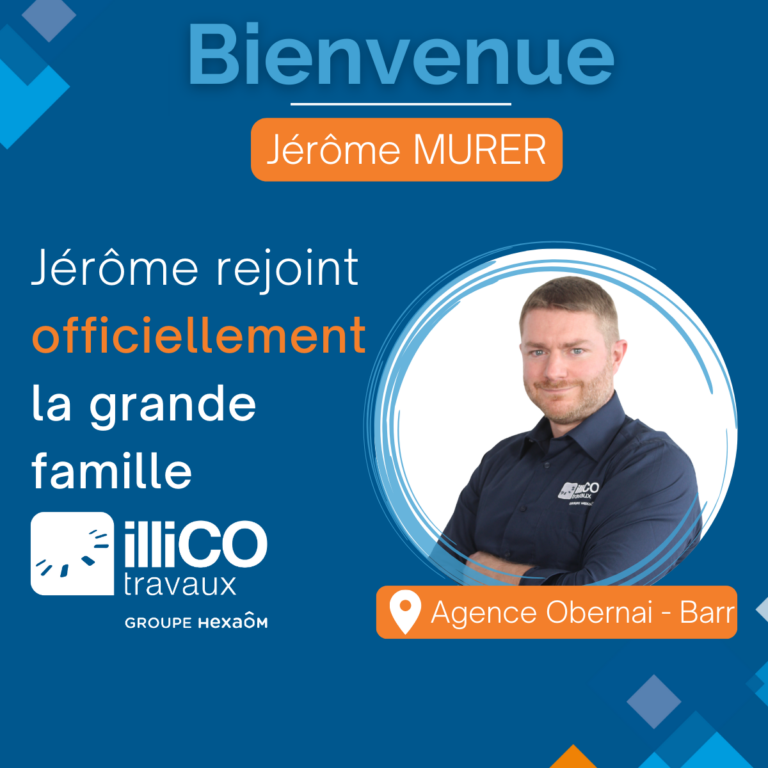 Bienvenue à Jérôme Murer, nouveau responsable d’agence dans le Bas-Rhin (67)