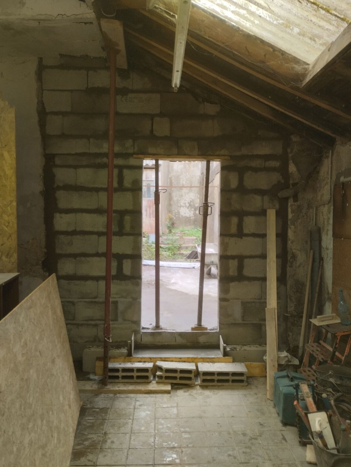 Rénovation d’un mur de maison à Sèvremoine (49)