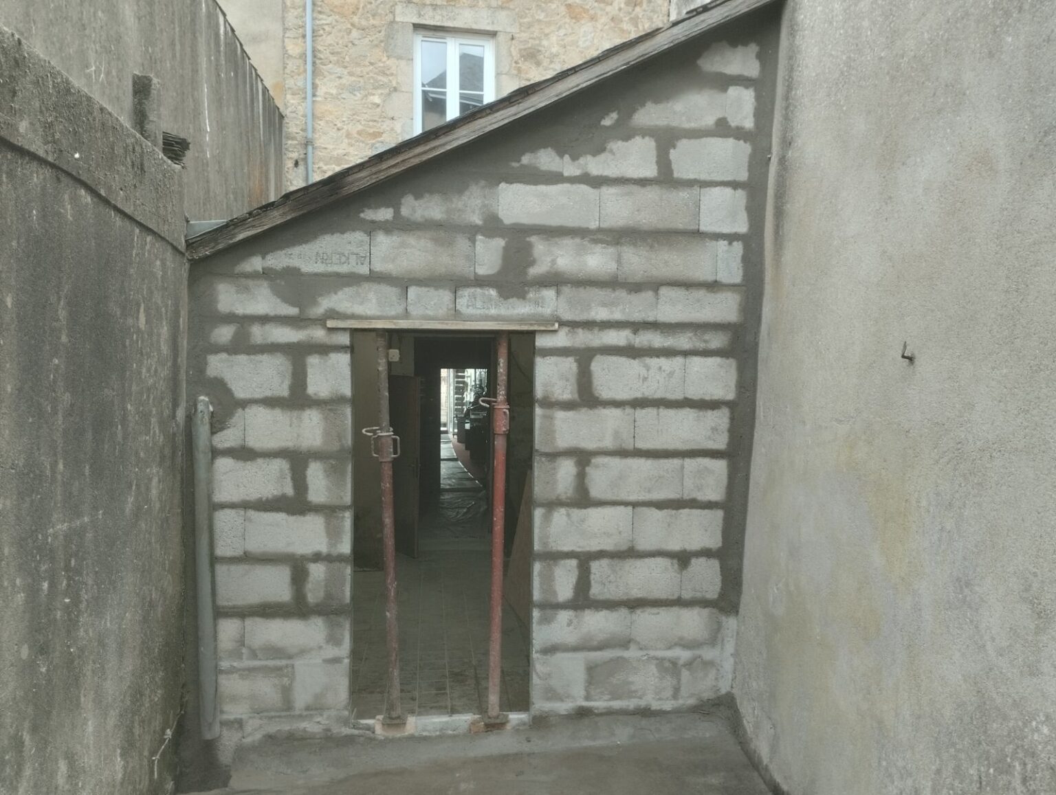 Rénovation d’un mur de maison à Sèvremoine (49)