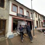 Rénovation de restaurant à Sarre-Union (67) - nouvelle façade claire