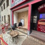 Rénovation de restaurant à Sarre-Union (67) - pose d'un nouveau distributeur de nourritures