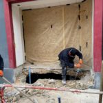 Rénovation de restaurant à Sarre-Union (67) - mise en place du distributeur