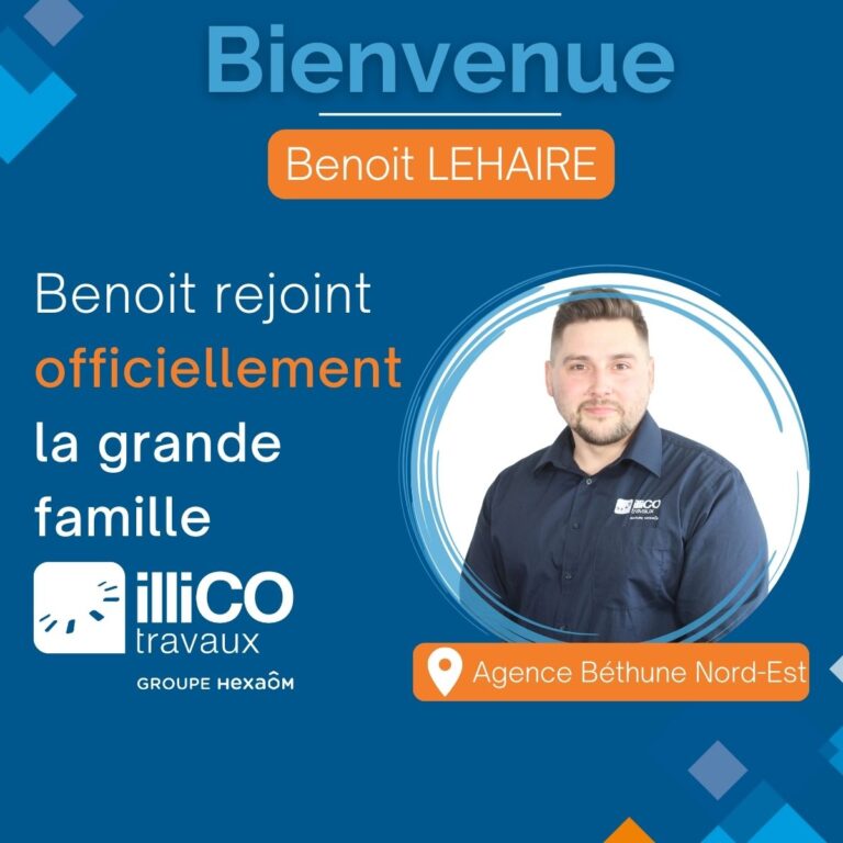 Bienvenue à Benoit Lehaire, nouveau responsable d’agence dans le Pas-de-Calais (62)