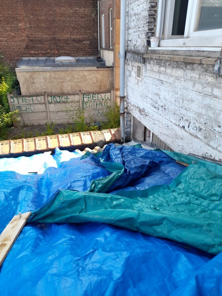 Remplacement d'une toiture amiante à Lille