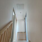 Rénovation de maison à Charavines (38) - palier desservant plusieurs chambres