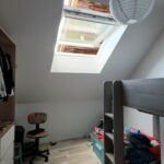 Rénovation de maison à Charavines (38) - chambre enfant sous combles
