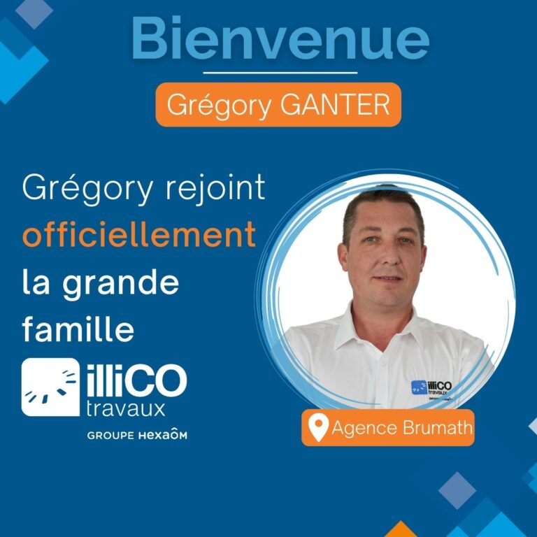 Bienvenue à Grégory Ganter, nouveau responsable d’agence dans le Bas-Rhin (67)