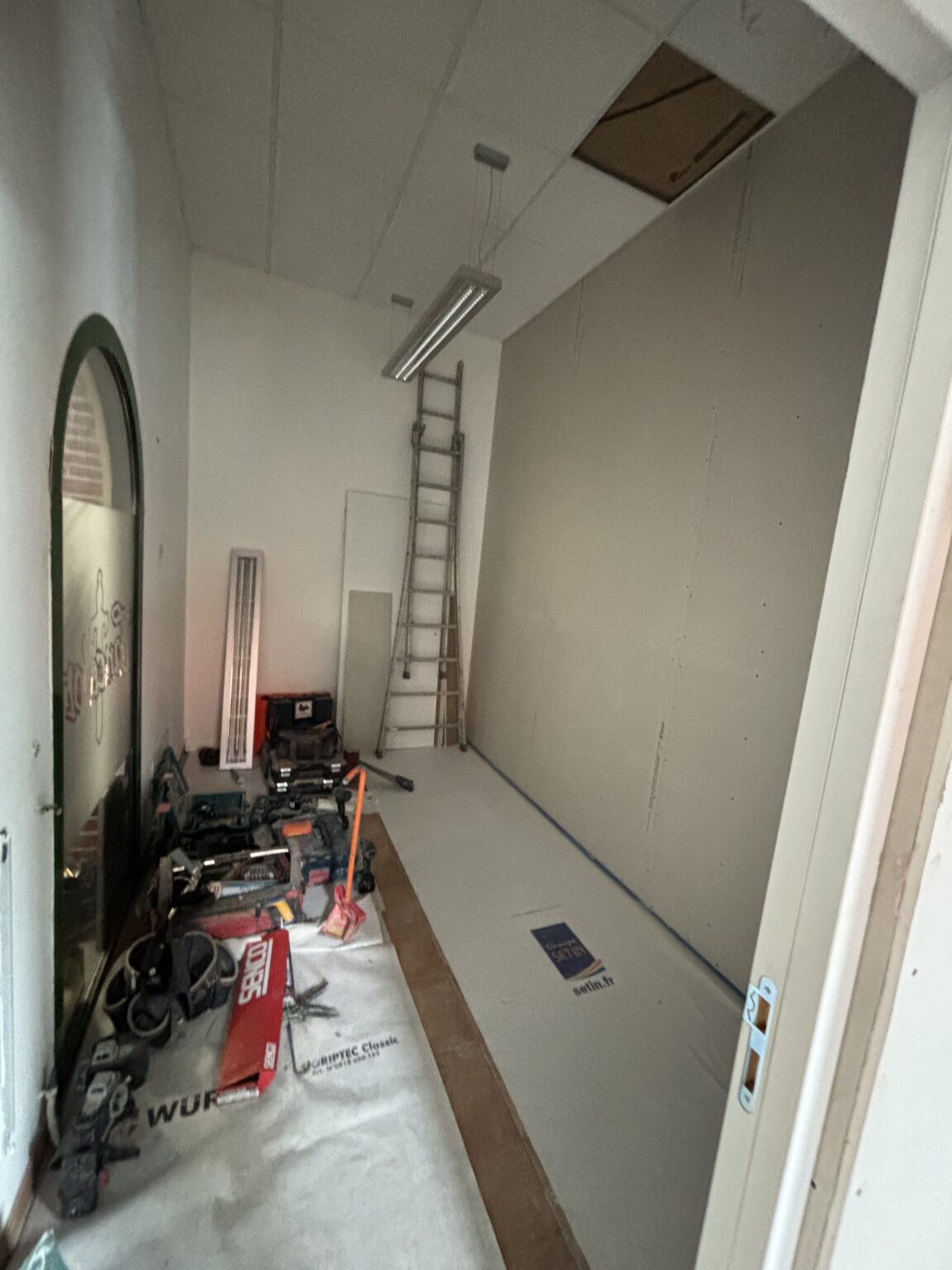 Rénovation de bureaux à Ploërmel (56)