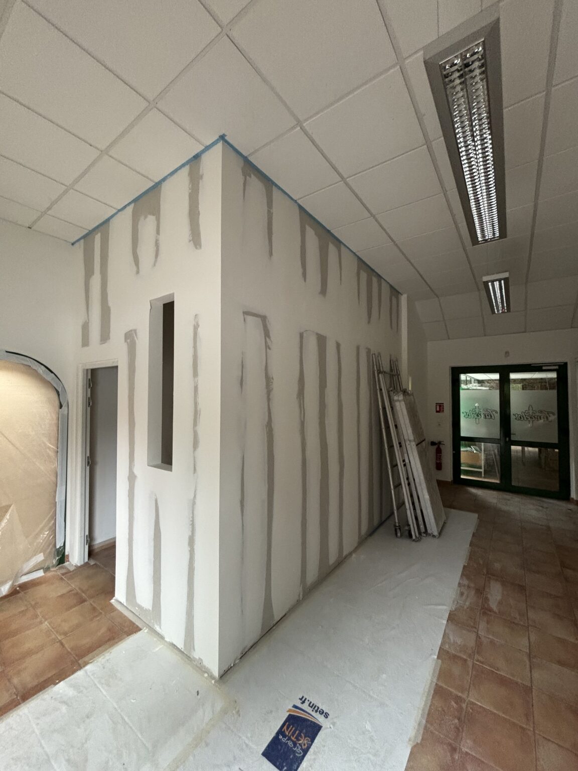 Rénovation de bureaux à Ploërmel (56)