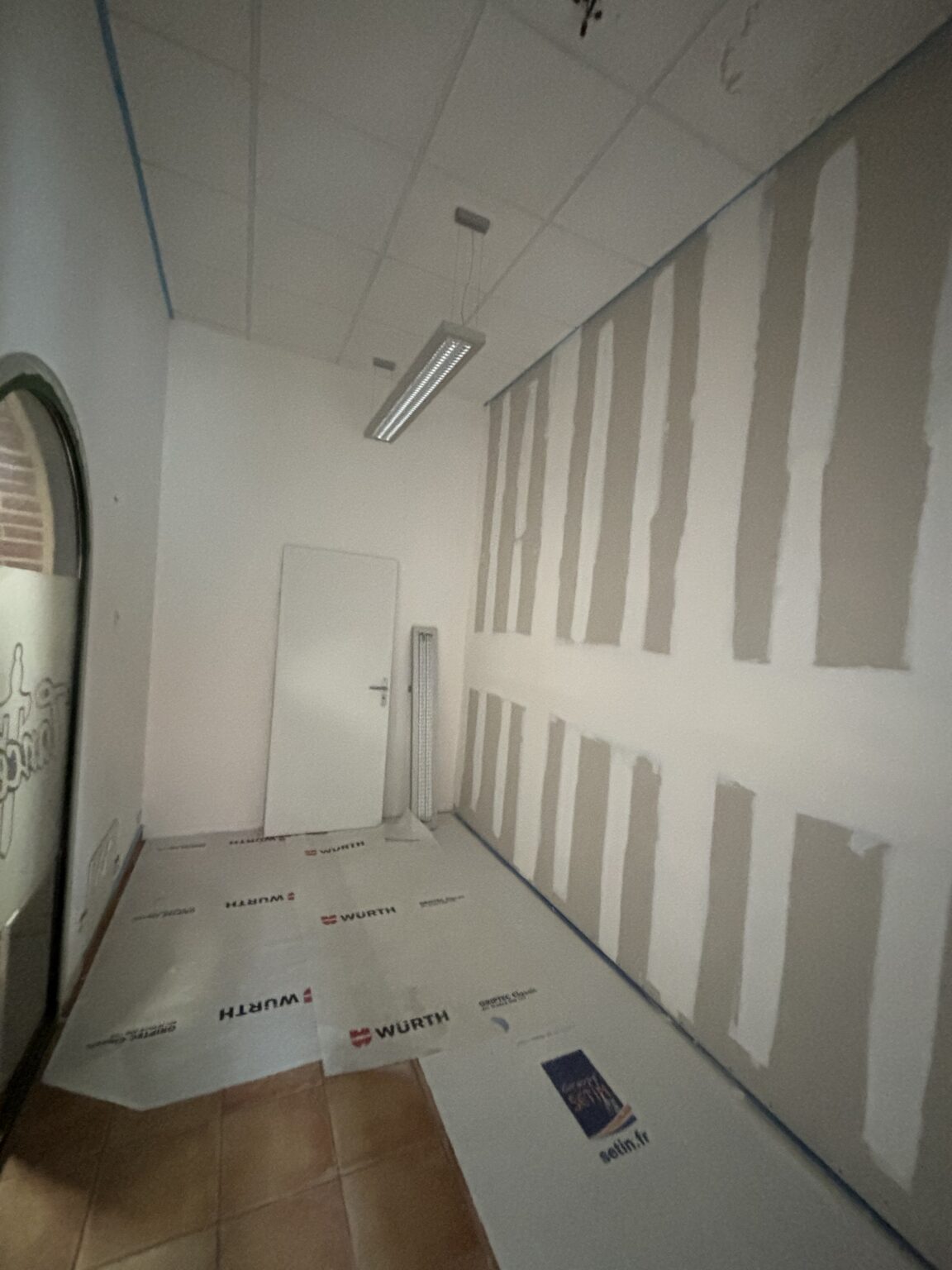 Rénovation de bureaux à Ploërmel (56)