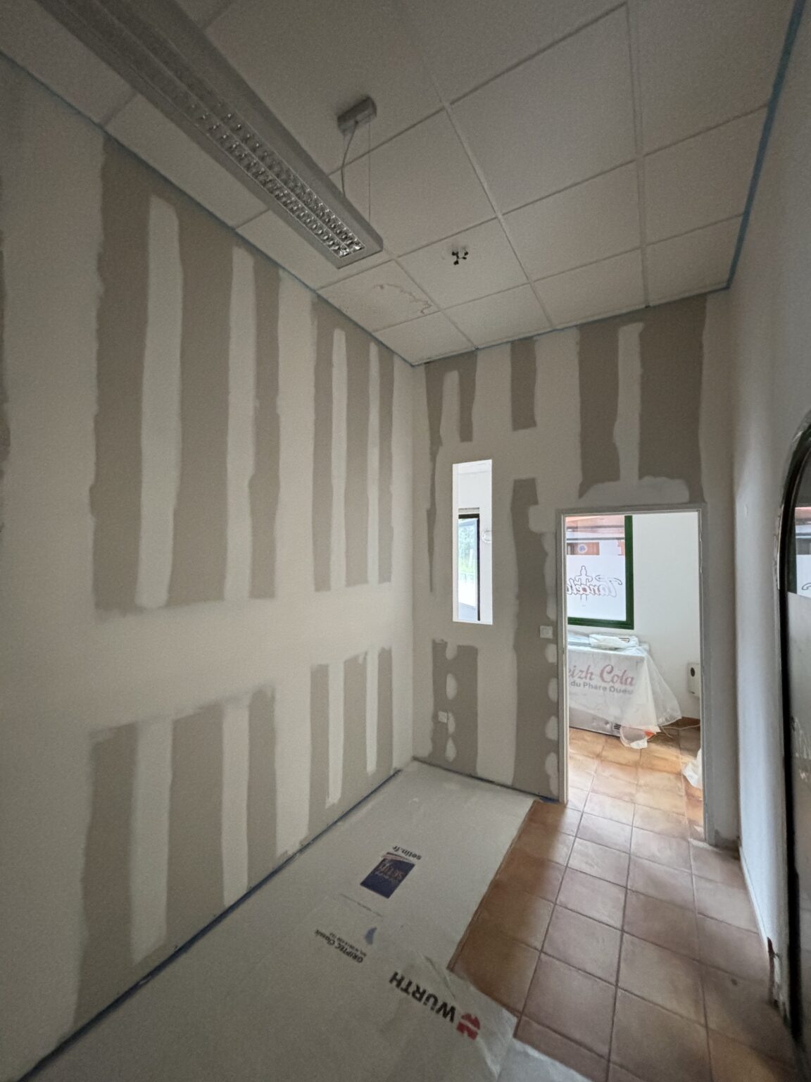 Rénovation de bureaux à Ploërmel (56)