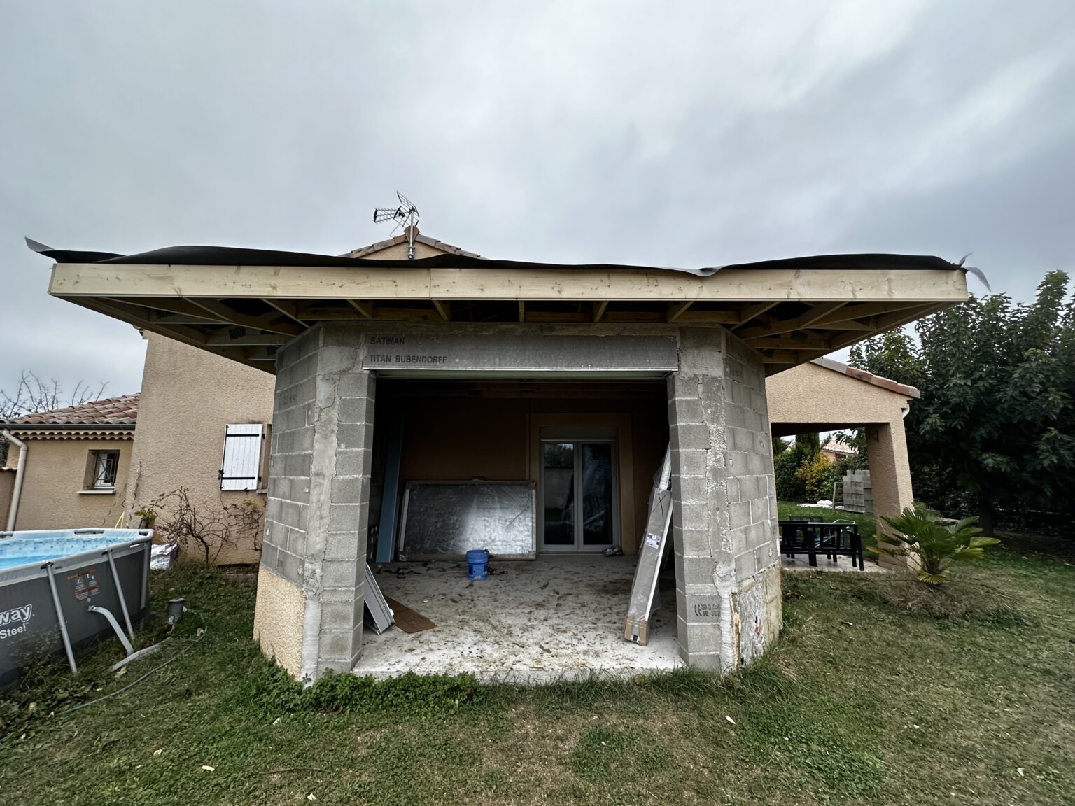 Extension de maison à Chatuzange-le-Goubet (26)
