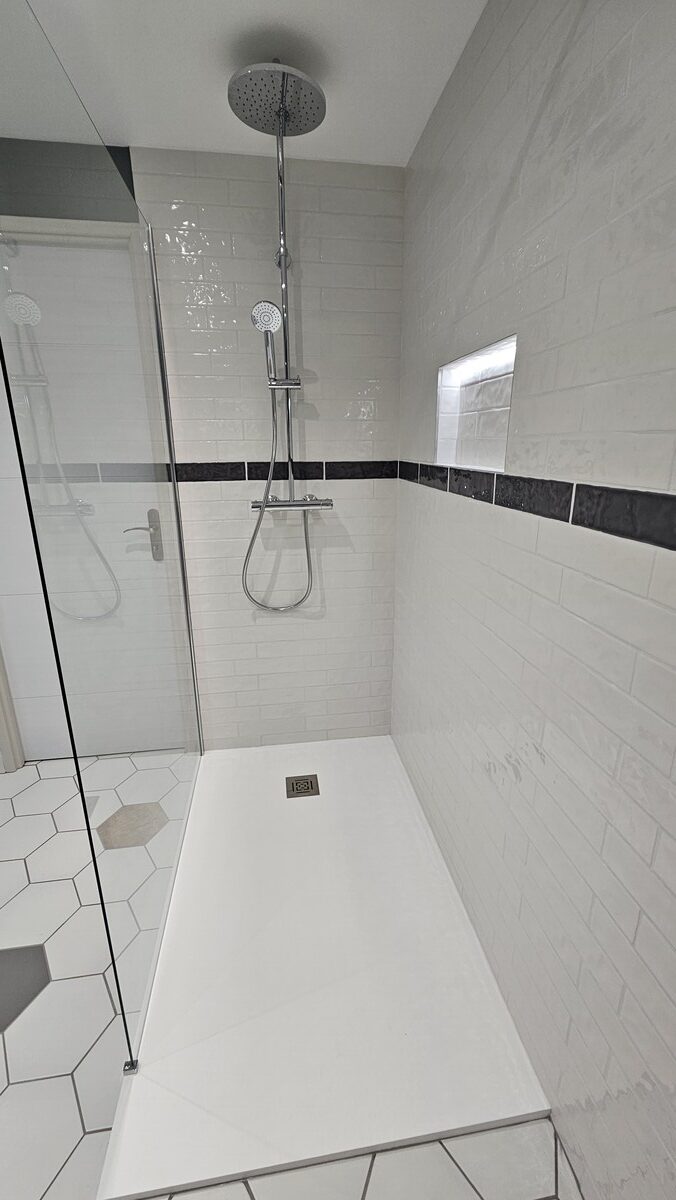 Rénovation d’une salle de bain à Hautmont (59)