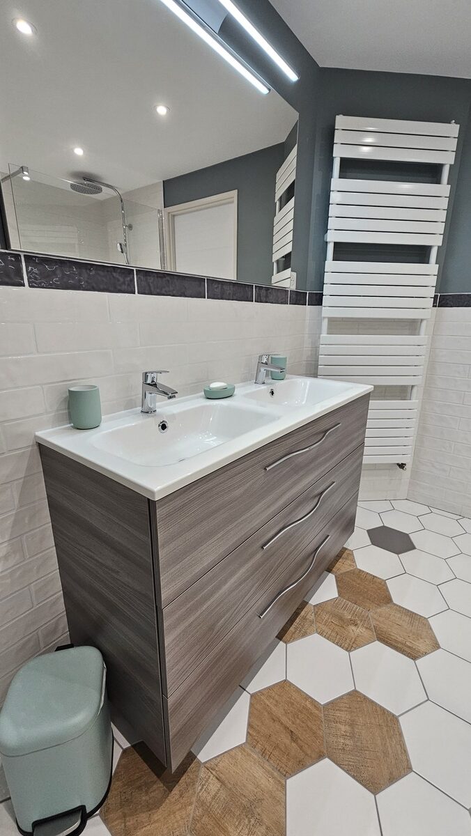Rénovation d’une salle de bain à Hautmont (59)