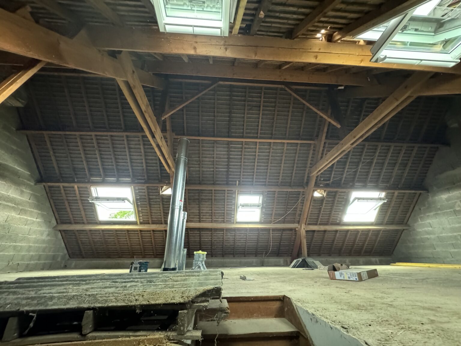 Aménagement de combles à La-Chapelle-Caro (56)