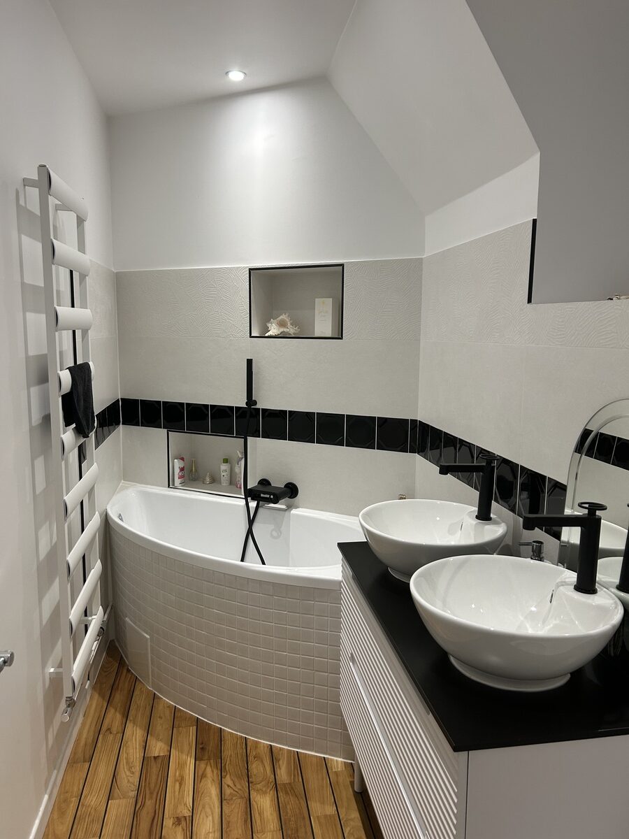 Rénovation d’une salle de bain à Montmorency (95)