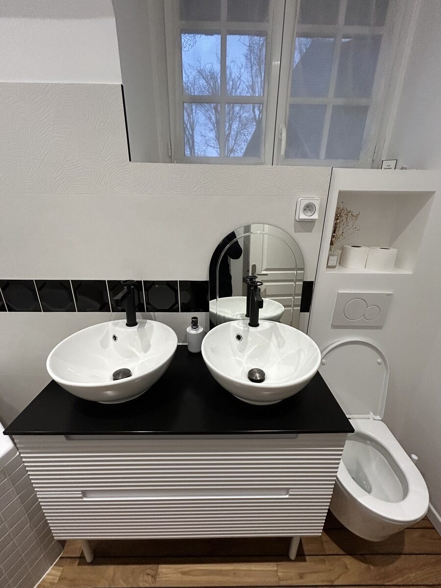 Rénovation d’une salle de bain à Montmorency (95)