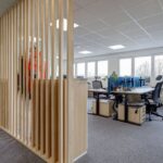 aménagement de bureaux pros à Reims par illiCO travaux Fismes – Tinqueux : openspace