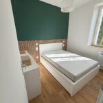Rénovation complète d'un appartement locatif à Grenoble (38) - Chambre après